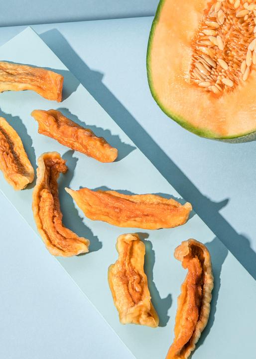 Produktbild KoRo Cantaloupe-Melone in Scheiben, getrocknet (1000 g)
