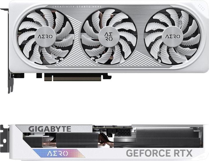 Actual product image Gigabyte VGA GBT RTX4060TI 8GB AERO OC (8 GB)