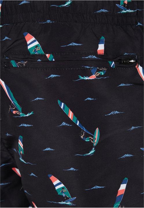 Actual product image Urban Classics Pattern Swim Shorts (S)