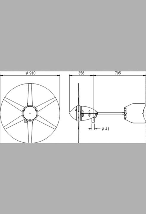 Image du produit Rutland FM910-4 24V (Câble solaire)