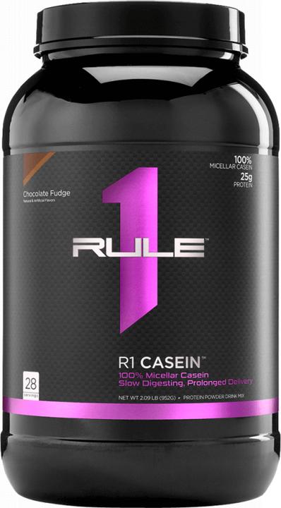 Actual product image Rule 1 R1 Casein Protein (Chocolate Fudge, 1 pcs., 1160 g)