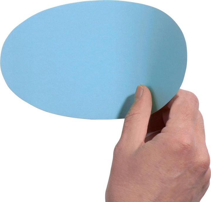 Produktbild Franken Moderationskarten Oval