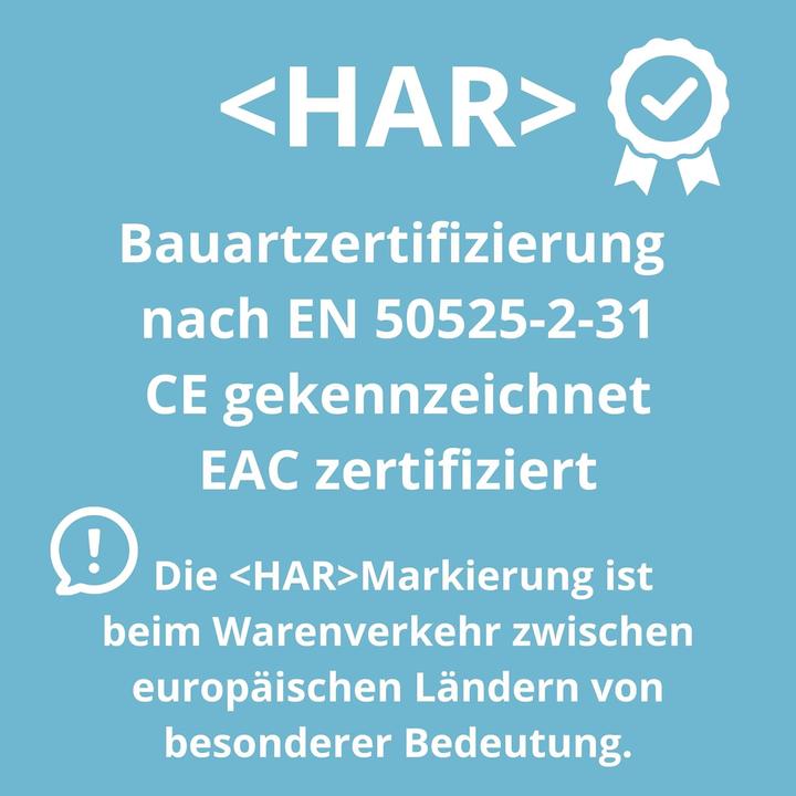 Produktbild Kalitec 10 Meter H07V-K 1,5 mm² grün-gelb Verdrahtungsleitung I Aderleitung flexibel I PVC Einzelade (10 m)