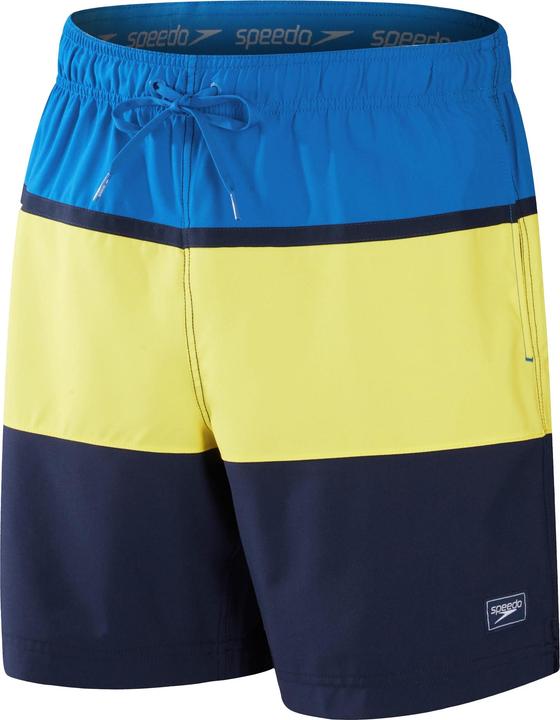Actual product image Speedo Mens Redondo Edge Colour Block Swim Shorts (M)