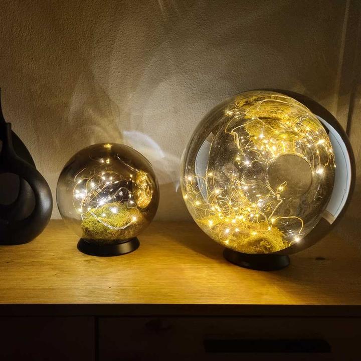Produktbild s.luce Orb LED-Dekolampe Glaskugel Ornament (20 lm, E27)