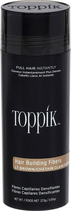 Immagine prodotto Toppik Fibre per capelli castano chiaro Fibre naturali alla cheratina per capelli più corposi 27,5 g - (Lozione corpo)