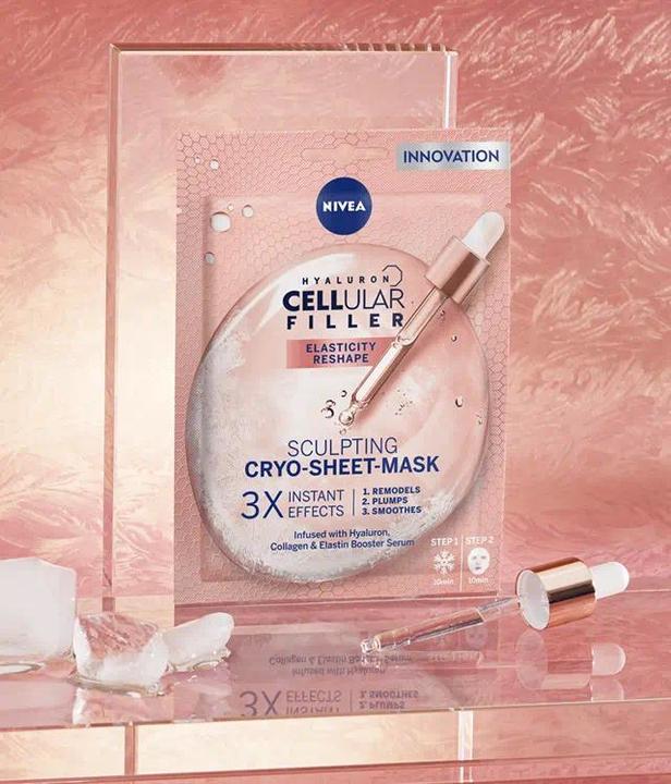 Produktbild NIVEA Hyaluron CELLular Filler 10 Minutes Sheet Mask (40.32 ml)