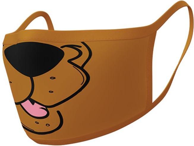 NoName Lizenzierte Scooby Doo (Mund) Gesichtsschutzmaske 2 Stk (2 x)