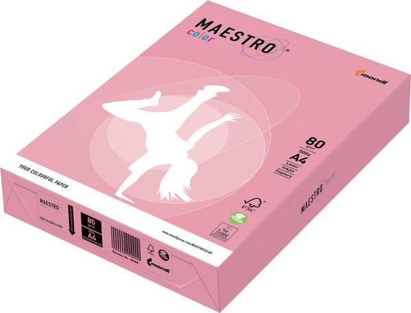 Actual product image Igepa Kopa A4/500 80g pink Maestro Pastel (80 g/m², 500 x, A4)