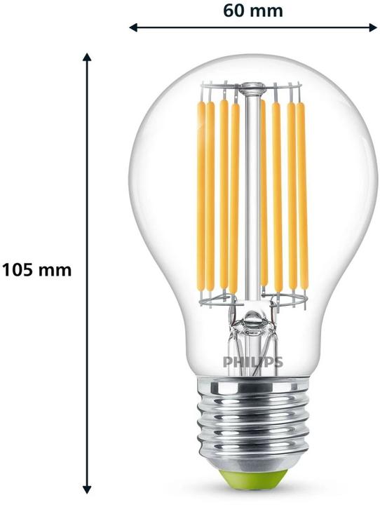 Actual product image Philips LED Classic (E27, 4 W, 840 lm, 1 x, A)