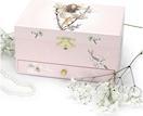 Actual product image Trousselier Jewellery box with music, flower fairies, noctilucent.