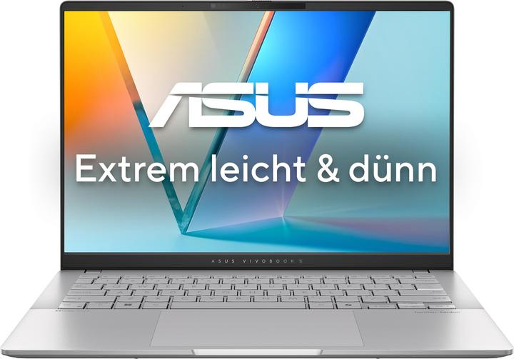 Productafbeelding ASUS Vivobook S 14 (14", AMD Ryzen AI 5 340, 16 GB, 512 GB, DE)