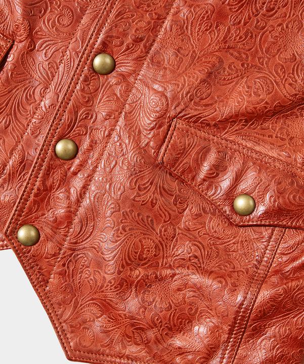 Image du produit Joe Browns Veste en cuir à motifs floraux (L)
