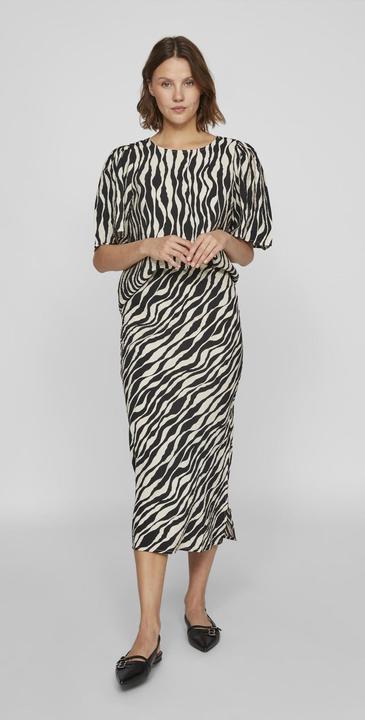Actual product image Vila Patterned top with short sleeves (38)