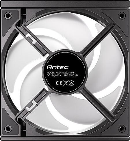 Actual product image Antec Connect 120 Reverse ARGB PWM Zwart set van 3 (120 mm, 3 x)