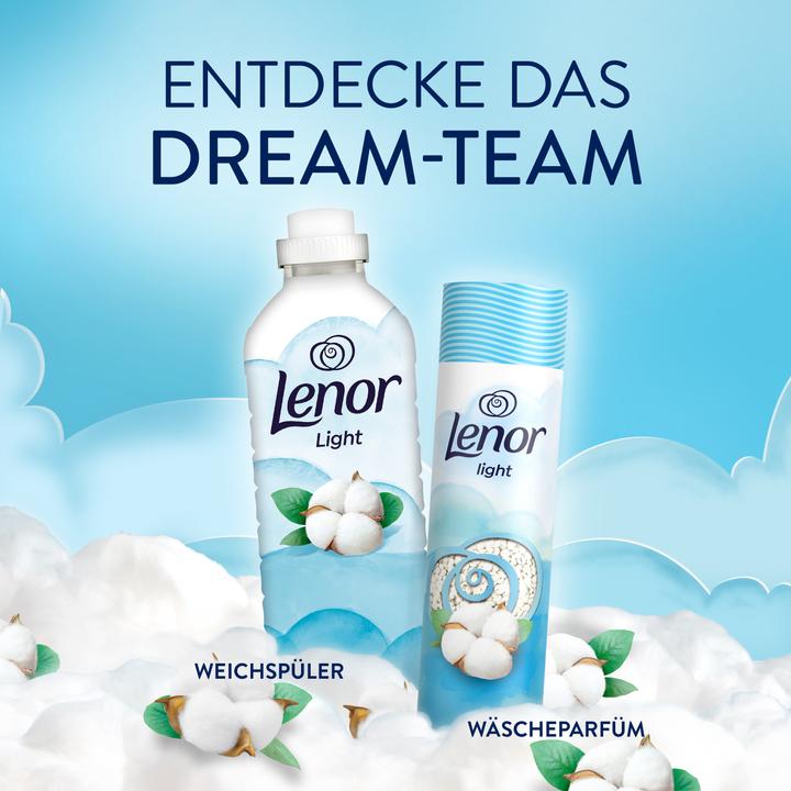 Actual product image Lenor Light Frische Baumwollblüte (22 Washing cycles, Laundry beads)