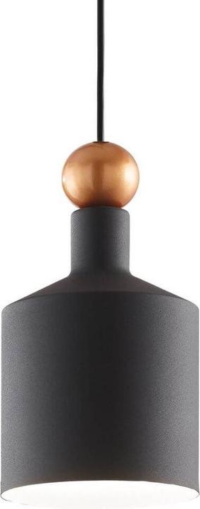 Actual product image Ideal lux TRIADE pendant light E27 ⌀150mm dimmable grey 221496 (E27)