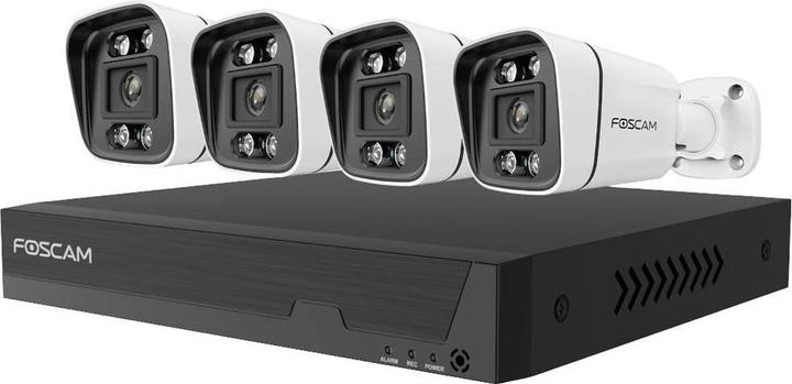 Image du produit Foscam FN9108E-B4-2T LAN Ensemble de caméras de surveillance IP 8 canaux avec 4 caméras 3072 x (3072 x 1728 pixels)