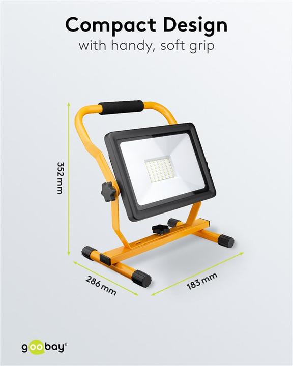 Image du produit Goobay Projecteur de chantier à LED (4250 lm)