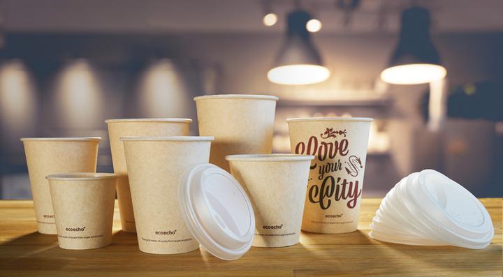 Image du produit Duni Coupe de bagasse sucrée/PLA 2.4dl (50 x)