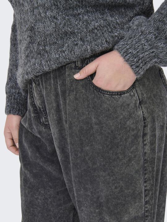 Actual product image Only CARKENYA Locker geschnitten Hose mit weitem Beinschnitt Hose mit weitem Beinschnitt (W54/L32)