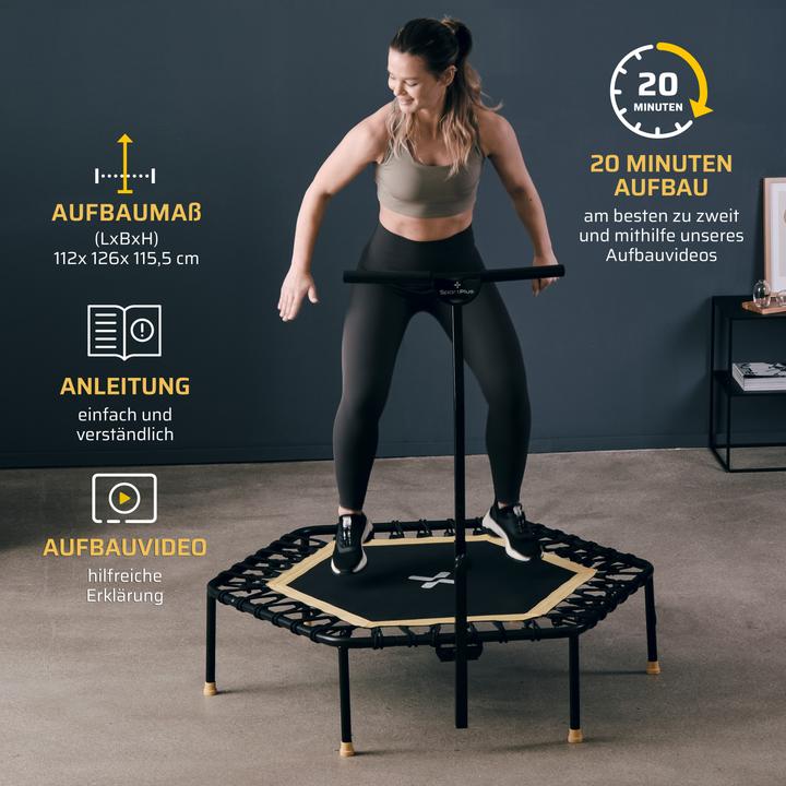 Image du produit Sportplus Trampoline de fitness (126 cm)