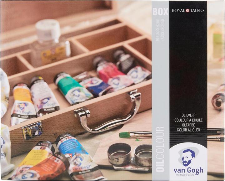 Actual product image Van Gogh Oil Paint Basic Paintbox (Multicoloured, 400 ml)