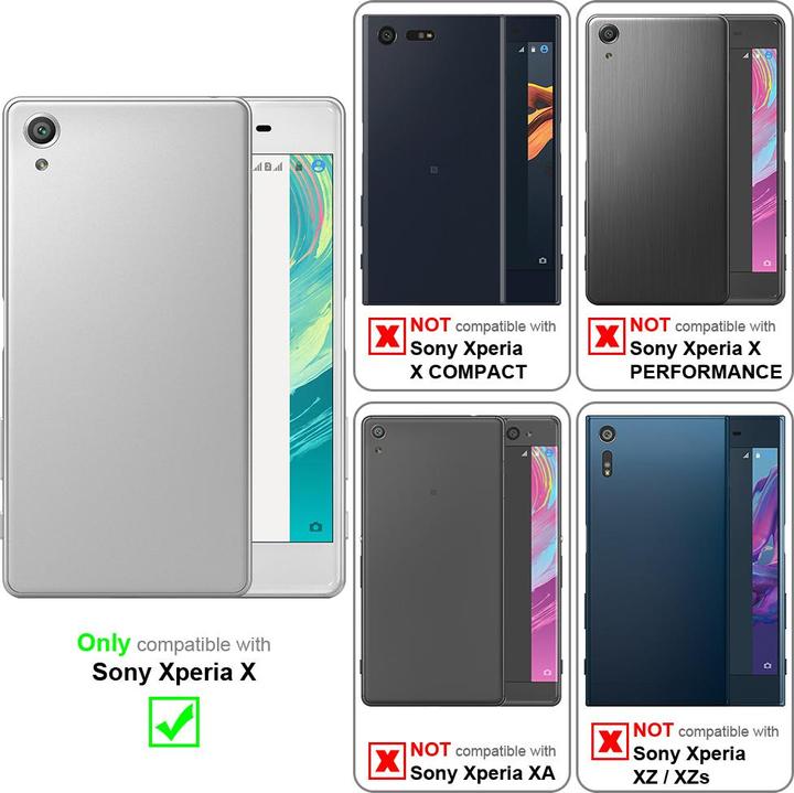 Produktbild Cadorabo Handykette für Sony Xperia X Necklace Hülle mit verstellbarem Kordelband