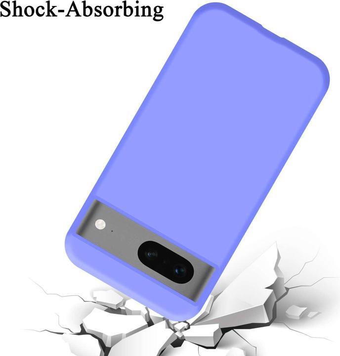 Actual product image Cadorabo Bumper Case for Google PIXEL 7 TPU Liquid Silicone Cover for Google PIXEL 7 (Google Pixel 7)