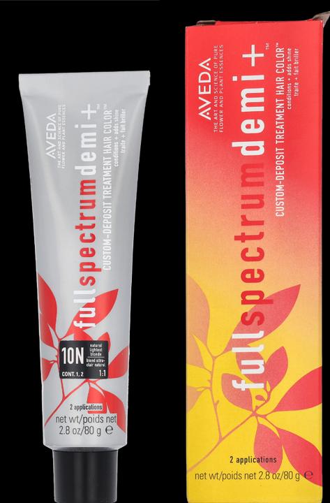 Actual product image Aveda Full Spectrum Demi ™ 10Natural 80g (10N Lightest Blonde)