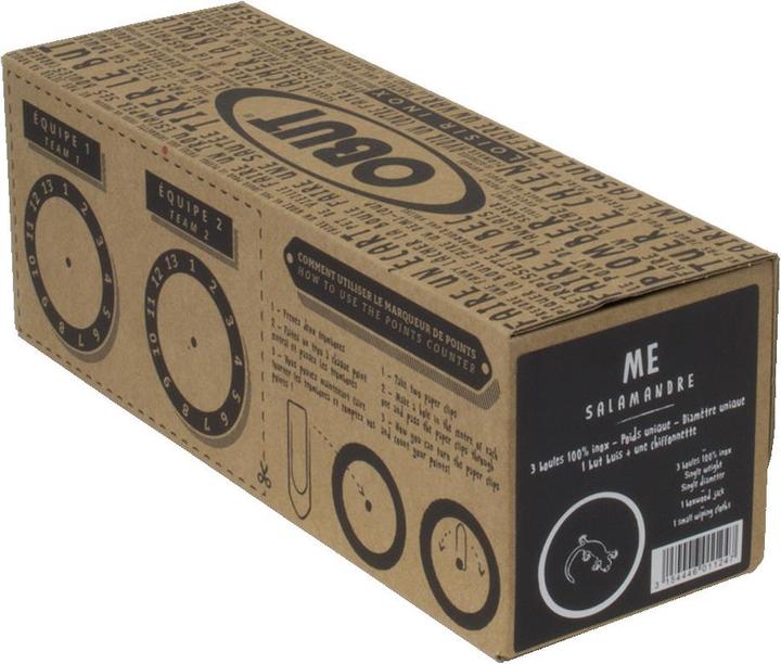 Actual product image Obut Boules leisure balls SIDE (3 x, 73 mm)