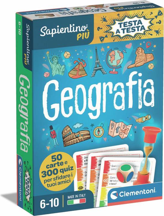 Immagine prodotto Clementoni Sapientino - Testa a Testa: Geografia (Italiano)