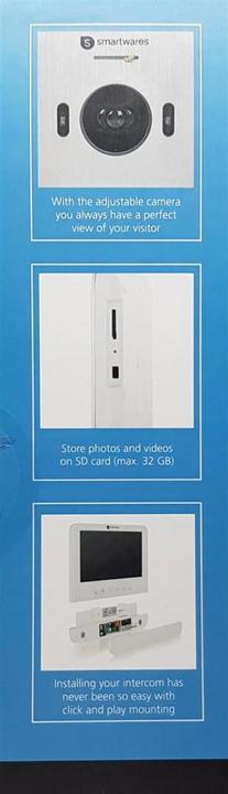 Actual product image Smartwares Video door phone 2-wire (Wired)