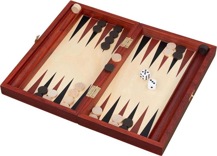 Produktbild Goki Backgammon (Deutsch, Französisch, Italienisch, Englisch)