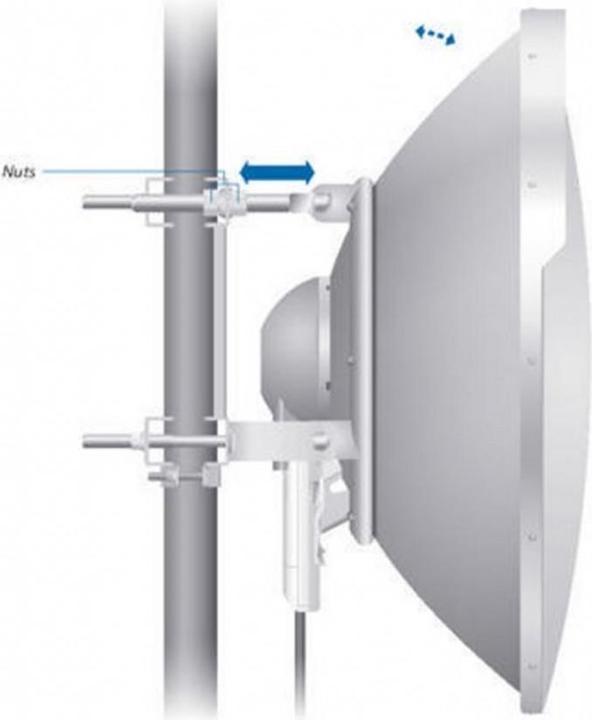 Actual product image Ubiquiti RD-5G31-AC: Rocket Dish, WLAN-AC (Antenna adapter)