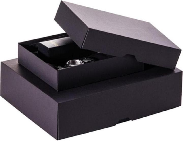 Immagine prodotto Brieger Scatola di spedizione Ligne Noire 170 x 120 x 55 mm, nero (1 x 28,5 x 37 cm, 1 x)