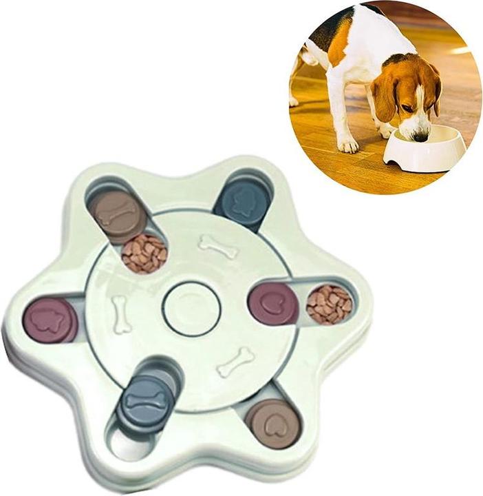 Actual product image Out of the blue Food bowl dog puzzle toy, slow feeder (Dog food toy)