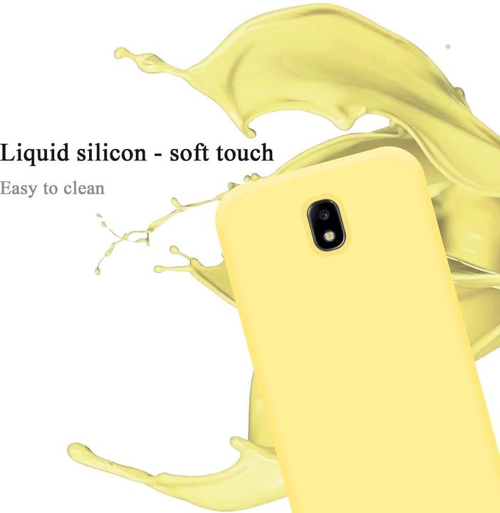 Actual product image Cadorabo TPU Liquid Silicone Case Cover (Samsung Galaxy J7 2017)