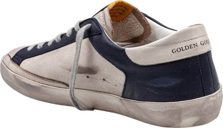 Immagine prodotto Golden Goose super star sneakers in leather and suede with laminated star (42)