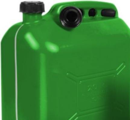Henning Sorensen Sprehn heavy duty benzindunk - 20L plast benzindunk - godkendt t/transport