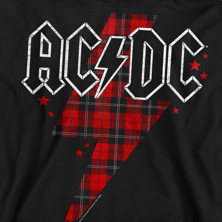 Immagine prodotto AC/DC Felpa Bullone a Plaid Adulto Unisex (L)