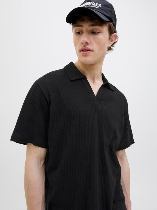 Produktbild Jack & Jones Einfarbig Polokragen Poloshirt Poloshirt (L)