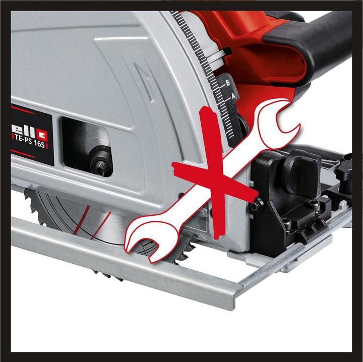 Actual product image Einhell Electric Plunge Saw TE-PS 165