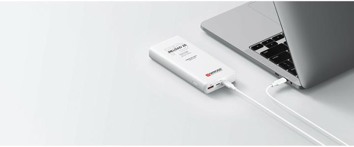 Immagine prodotto Skross Banca di energia RELOAD 20000 100W PD Bianco (20000 mAh, 100 W, 74 Wh)
