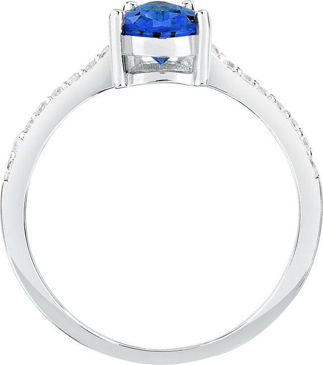 Immagine prodotto Morellato Elegante anello in argento con zirconi Tesori SAIW2040 - Circuito: 50 mm (50, 925 Argento)