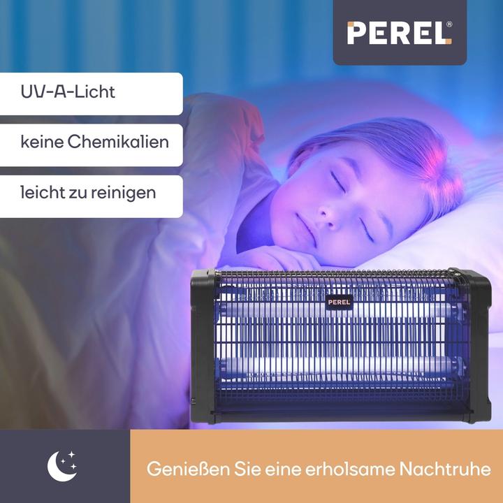Image du produit Velleman TUE-INSECTES ÉLECTRIQUE 360° - 2 x 15 W