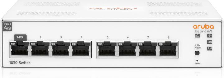 Productafbeelding HPE Aruba Switch 1830 8G 8xGBit JL810A (8 Havens)
