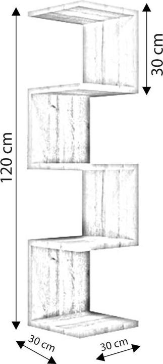 Image du produit Kalune Design Neil (30 x 30 x 120 cm)