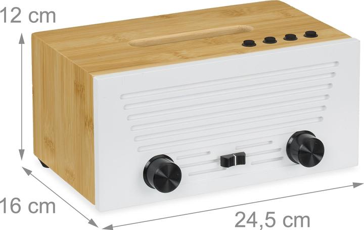 Actual product image Relaxdays Tissue box