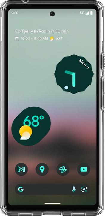 Actual product image Spigen Transparent Case Ultra Hybrid for Google Pixel 6A. (Google Pixel 6a)